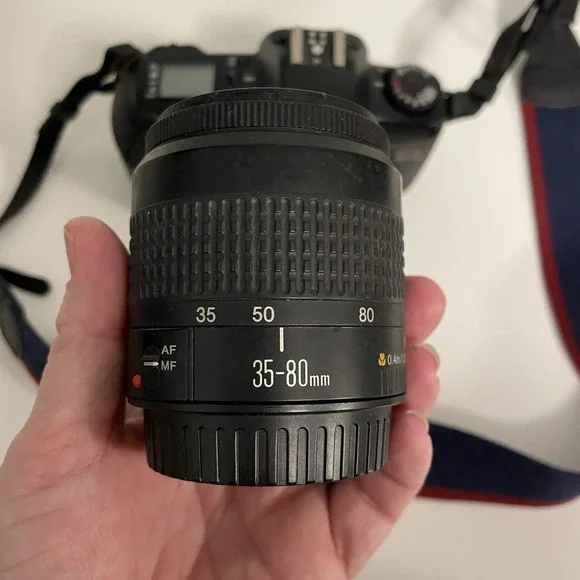 Canon EOS Rebel G 35mm SLR Camera with Lens Vintage Camera Instruction Book